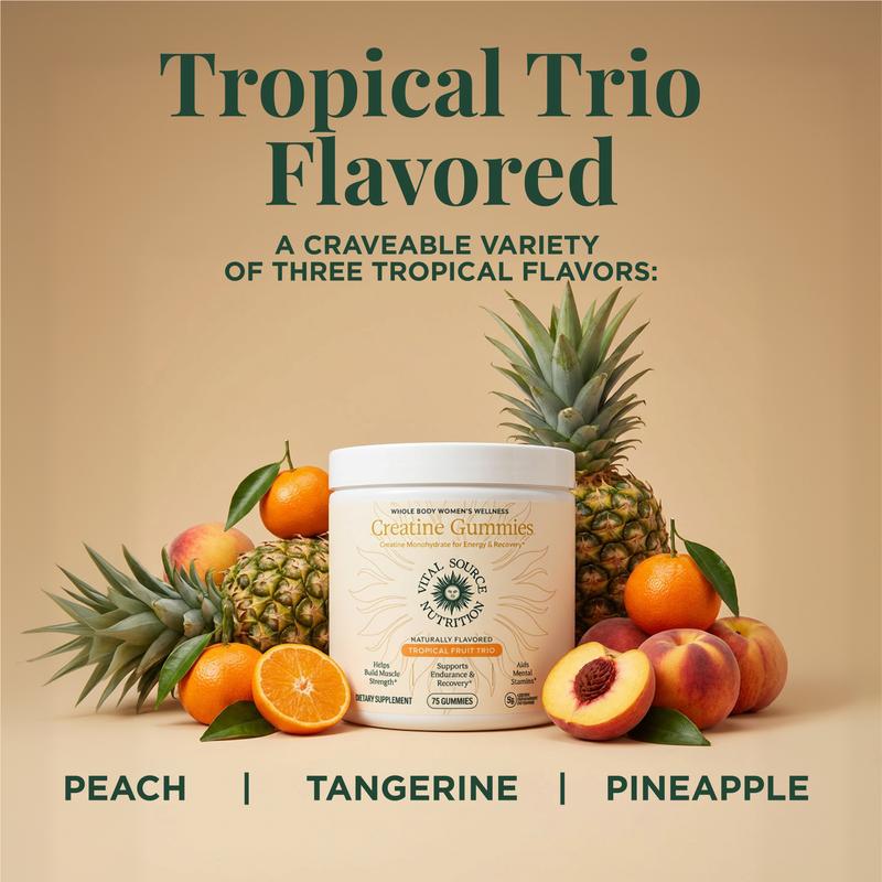 Tropical Trio Creatine Gummies
