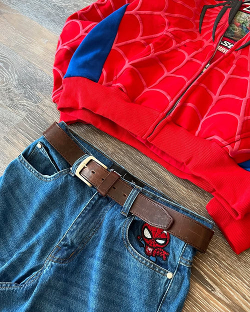 Red Zip Up Hoodie